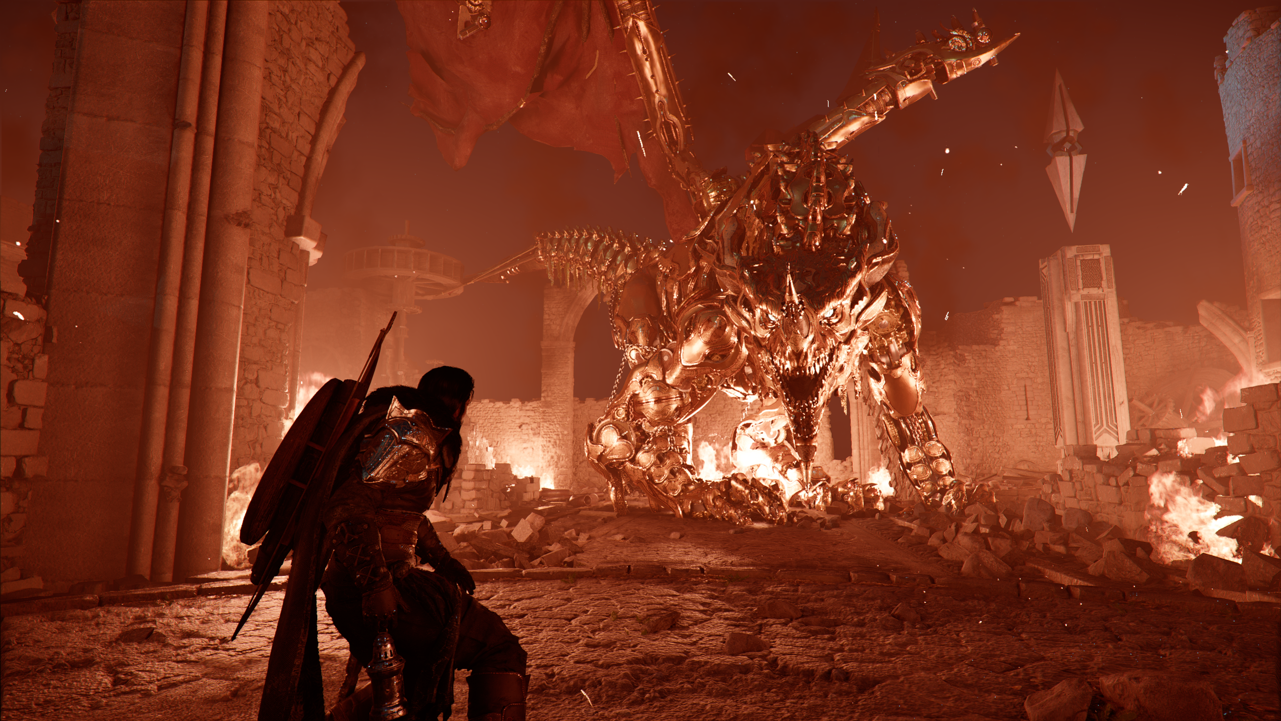 Crimson desser Drachen